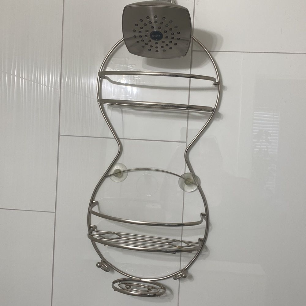 Shower Caddy Organizer Mounting Over Shower Head